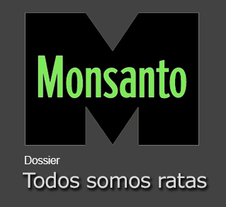 Monsanto todossomosratasfondogris