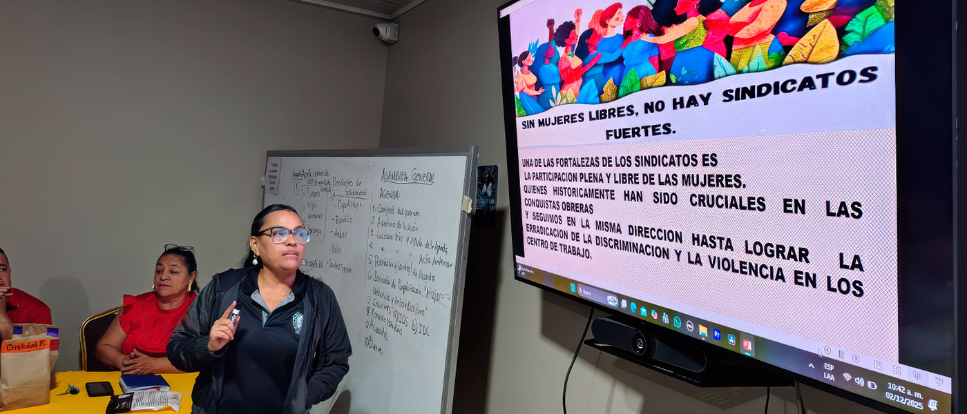 Sin mujeres protagonistas, no hay sindicatos fuertes