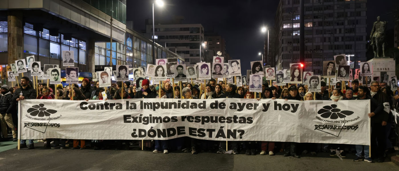 Treinta años marchando contra el olvido y la impunidad